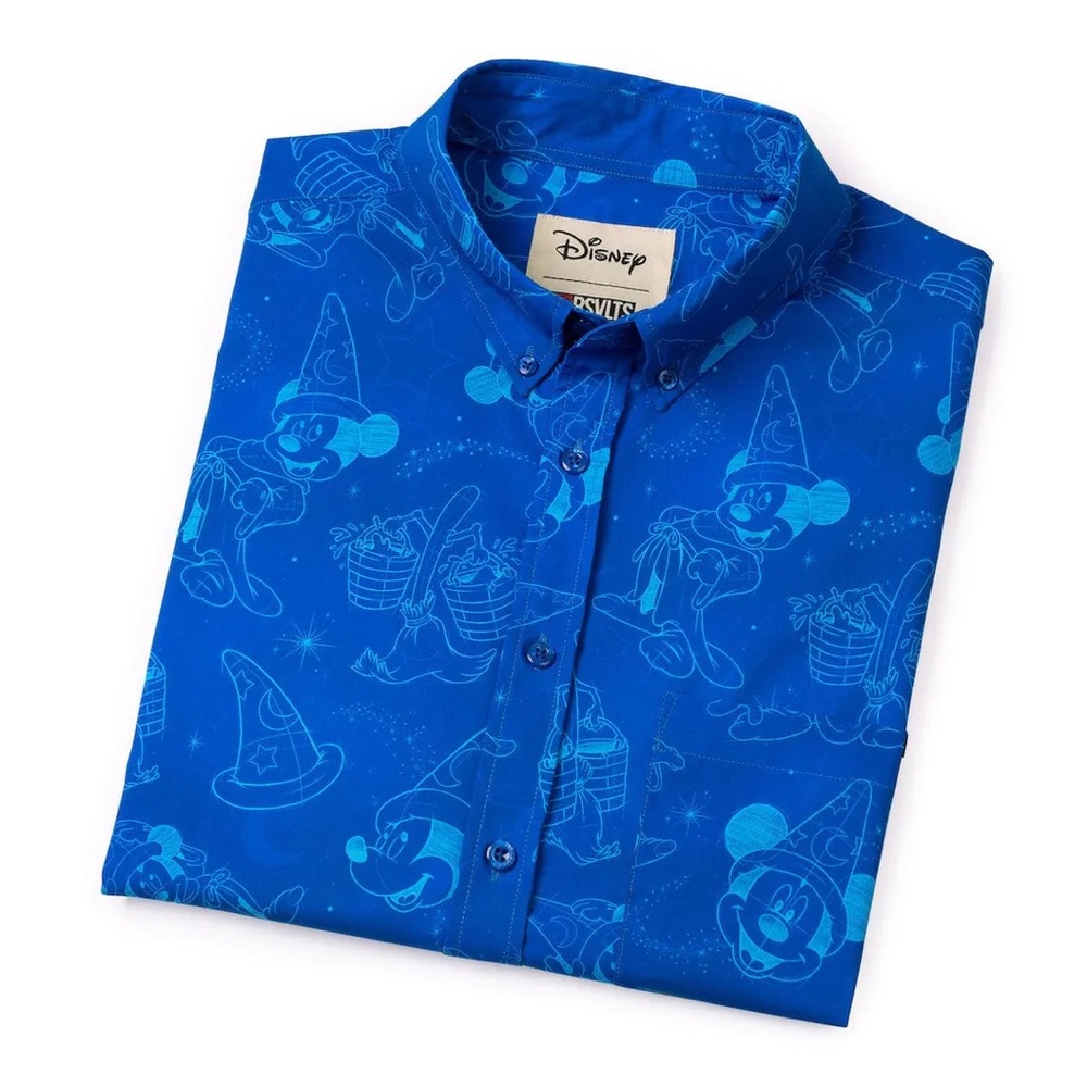 RSVLTS Disney Sketches in the Stars Shirt Medium EUC